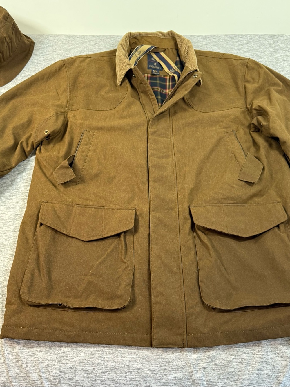 Brooks Brothers - Beretta Field Hunting Jacket Coat Game XL Waxed Nice Insulated